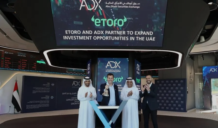 Stocks listed on the ADX will be available on eToro’s investment platform in 2025 Stocks listed on the ADX will be available on eToro’s investment platform in 2025